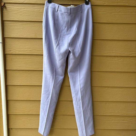 Max Mara Studio Slim Fit Trouser in Lavender Size 6 - Picture 3 of 5